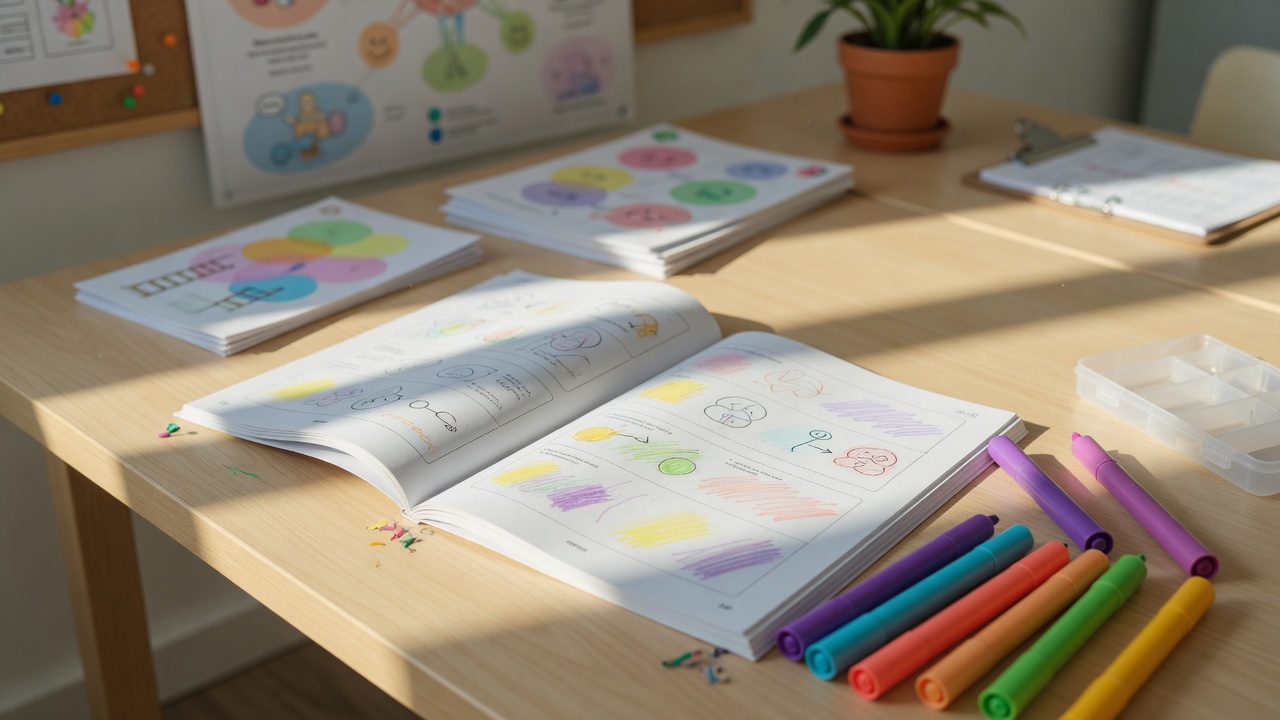 Workbook and learning materials for psychoeducation sessions