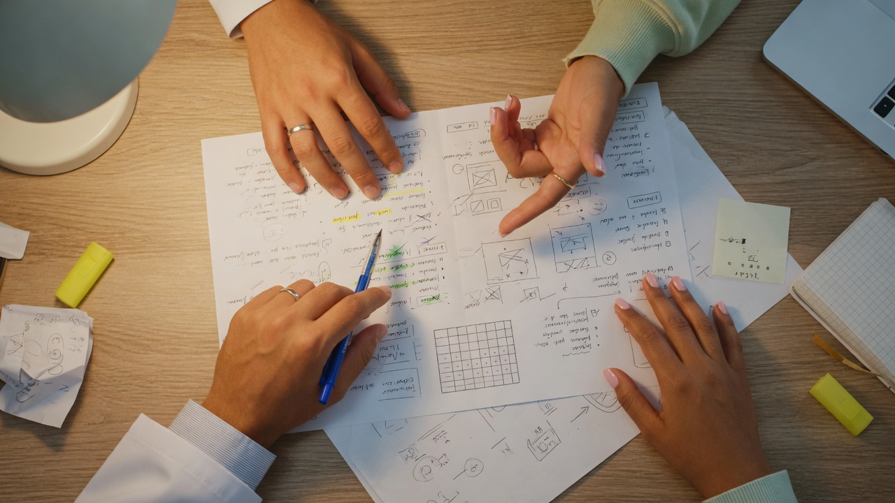 Clinician and client reviewing an individualized treatment plan together