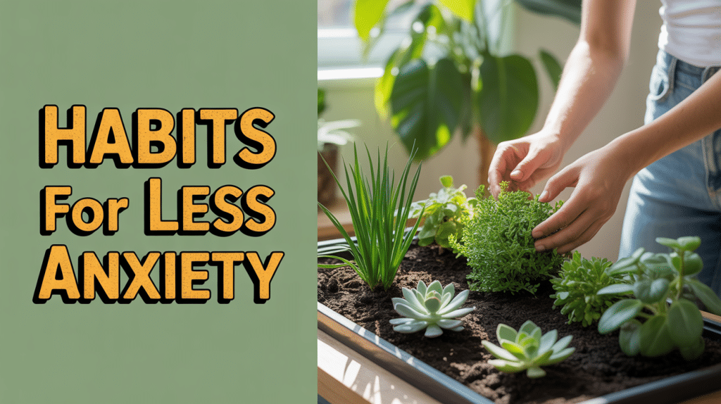 Daily Habits That Can Reduce Anxiety