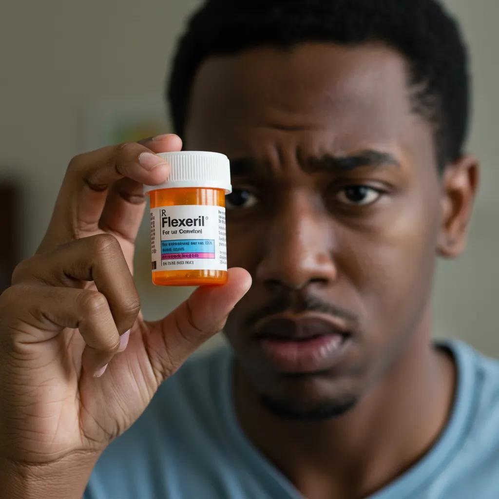 Individual showing concern over Flexeril prescription, indicating potential abuse. Is Flexeril addictive? Understand the concerns surrounding this muscle relaxant and its effects. Gain insight into its use, risks, and supportive advice here.