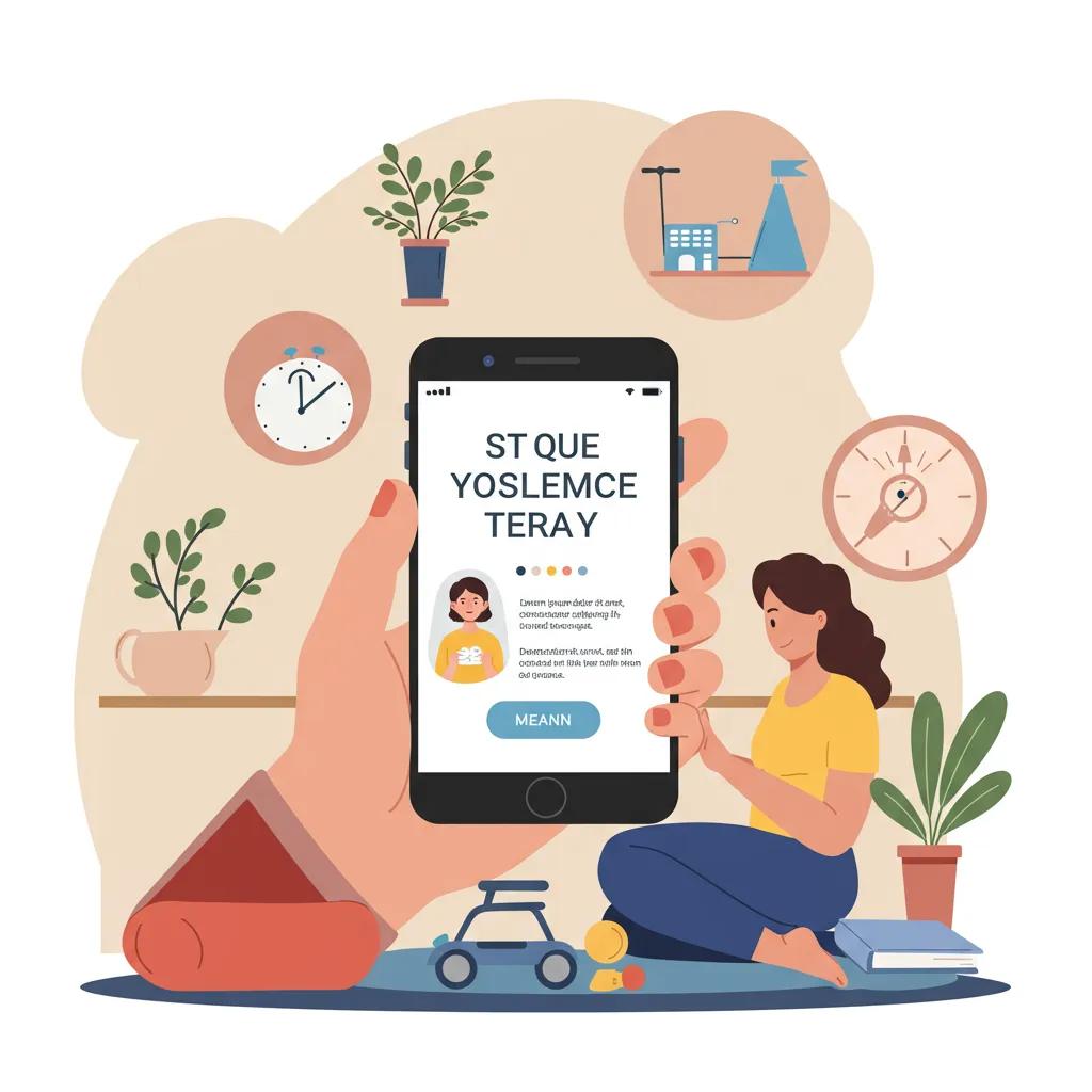 Woman using a smartphone to schedule a therapy appointment, showcasing the flexibility of virtual mental health care